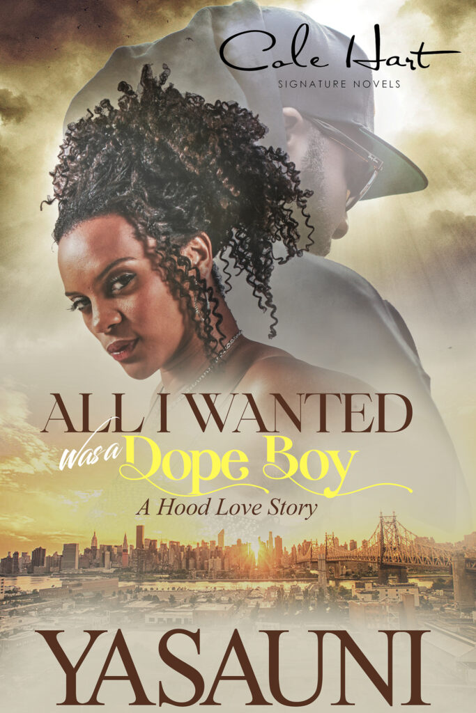 All I Wanted Was A Dope Boy - Urban Fiction & Romance Book Cover | Cole Hart Signature